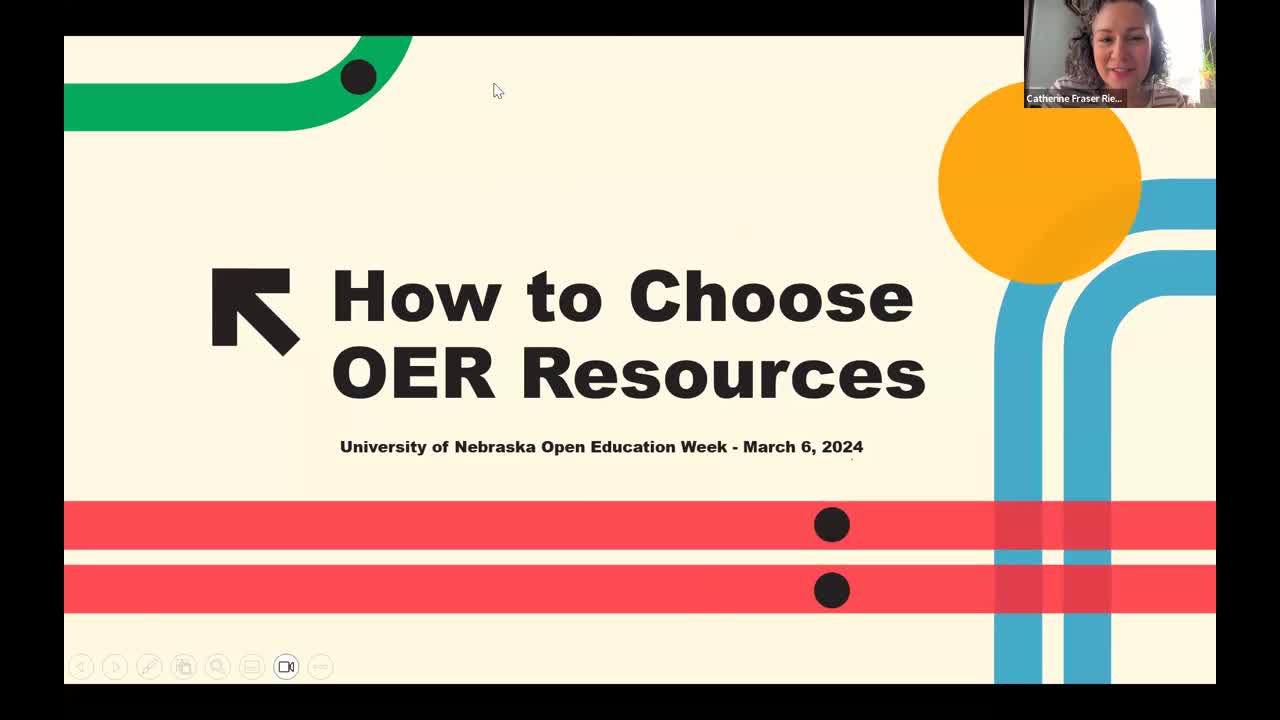 How To Choose OER Resources