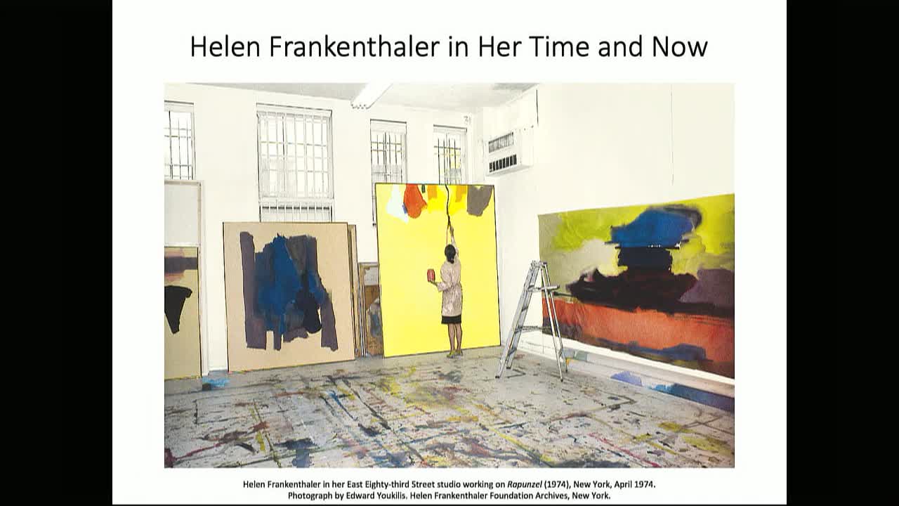 CollectionTalk: Helen Frankenthaler in Her Time and Now