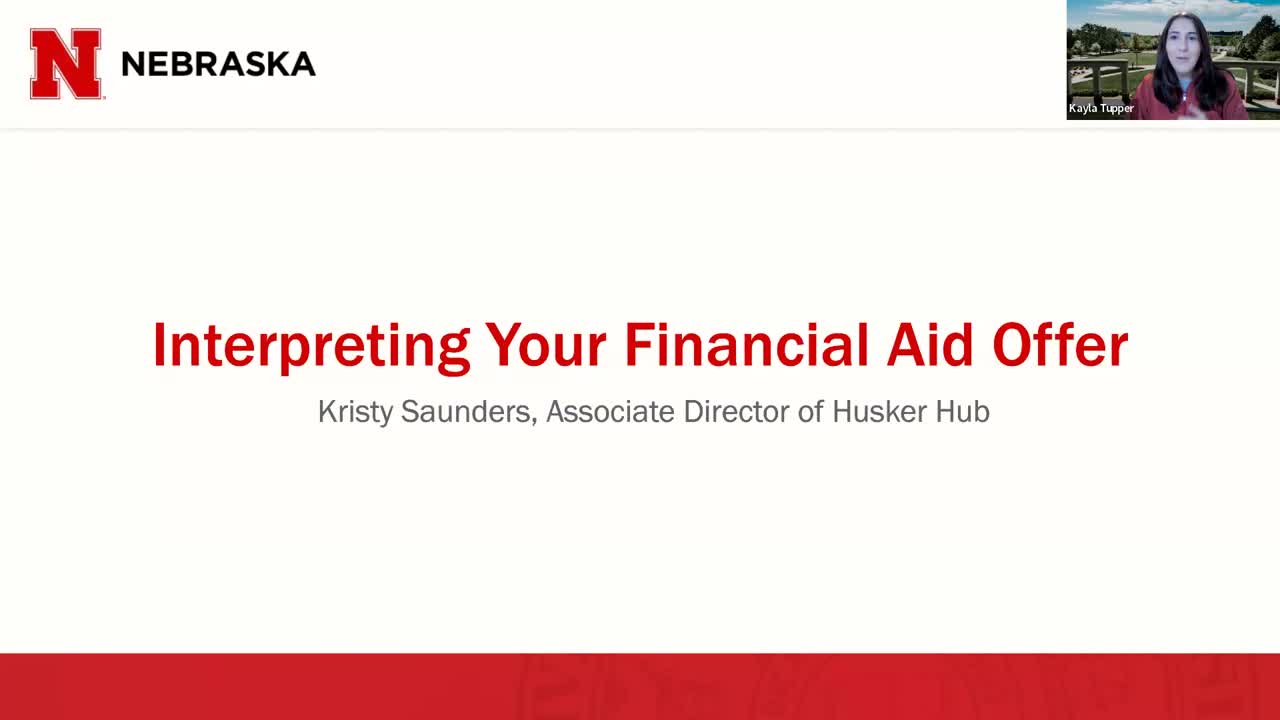 Interpreting Your Financial Aid Offer​