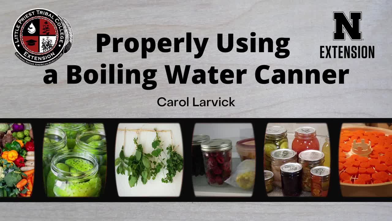 Properly Using a Boiling Water Canner