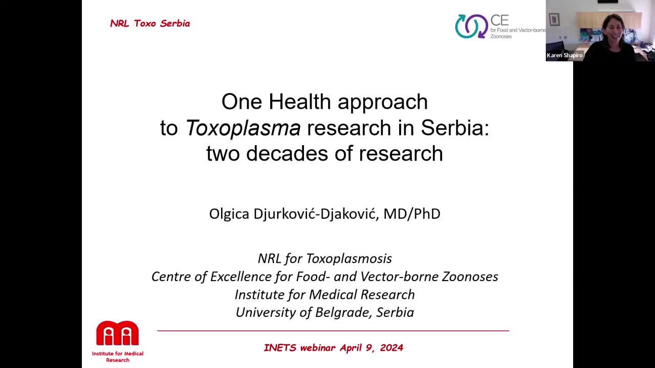 One Health approach to Toxoplasma research in Serbia: Two decades of research