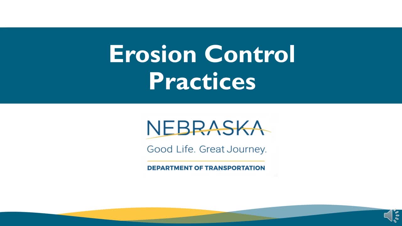 Erosion Control Practices