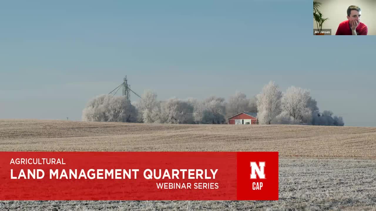 Agricultural Land Management Quarterly (Feb. 19, 2024 Webinar)