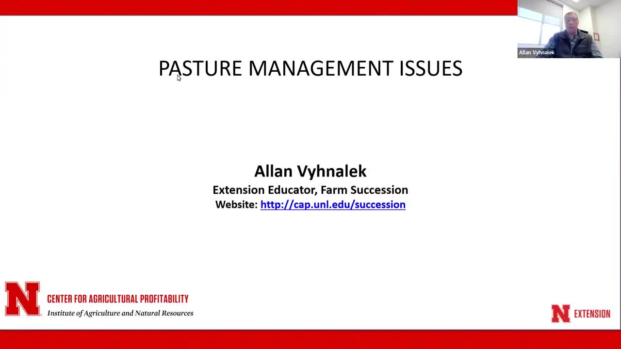 Pasture Management and Leasing Strategies