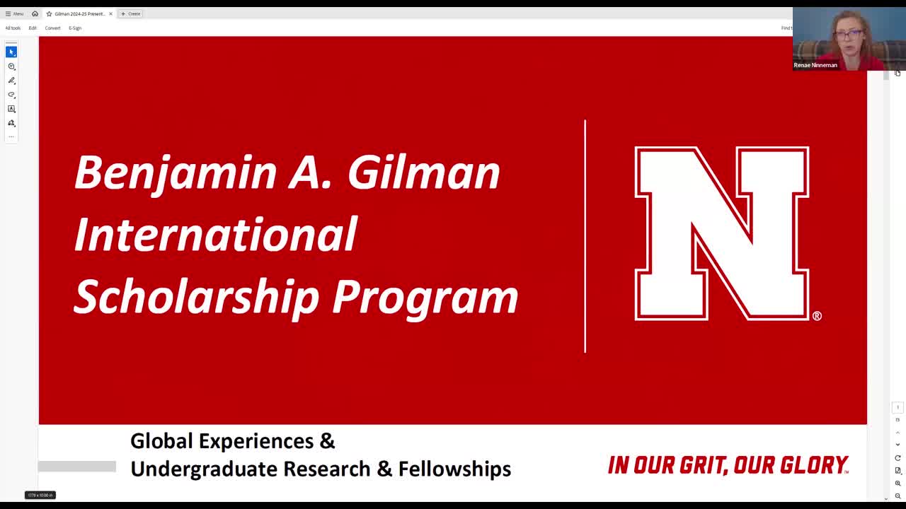 Gilman Scholarship Information Session