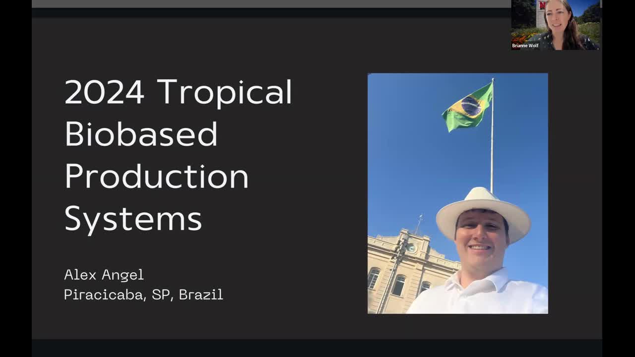 Ag Abroad: Tropical Biobased Production Systems "Summer School" in Brazil