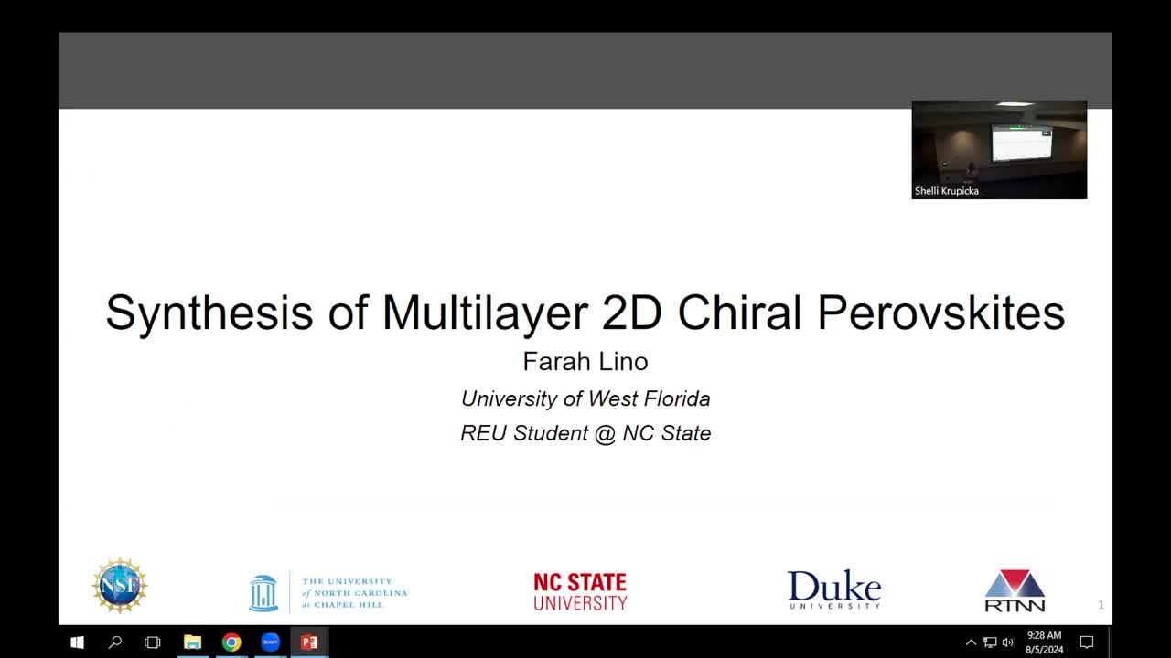 Synthesis of multilayer 2D chiral perovskites