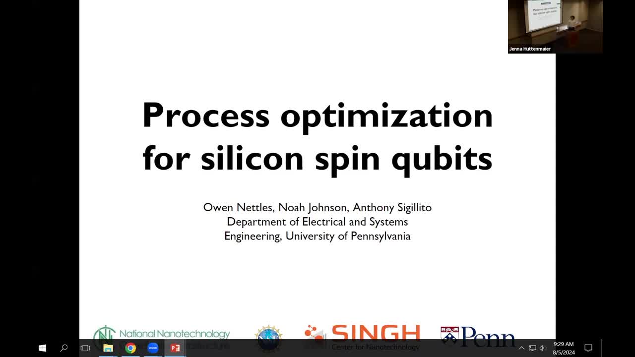 Process optimization for silicon spin qubits