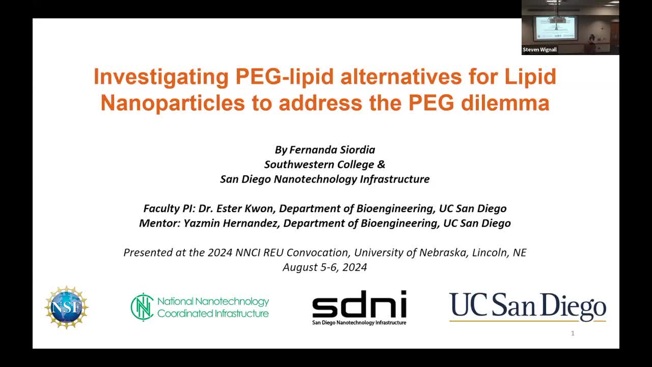 Investigating PEG-lipid alternatives for Lipid Nanoparticles to address the PEG dilemma 