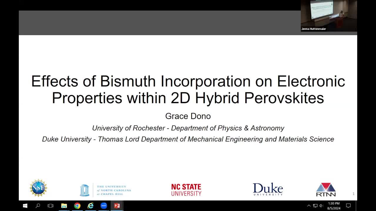 Effects of Bismuth Incorporation on the Electronic Properties of 2D Hybrid Perovskites