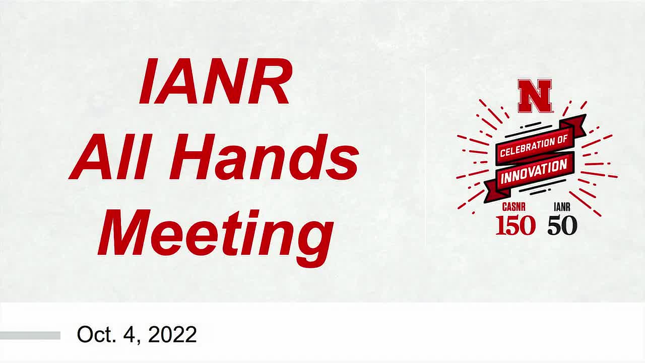 October 2022 All-Hands Meeting