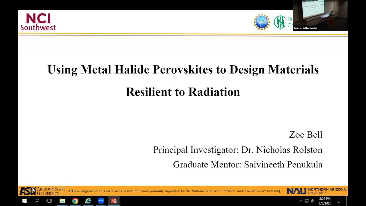 Using Metal Halide Perovskites to Design Materials Resilient to Radiation 