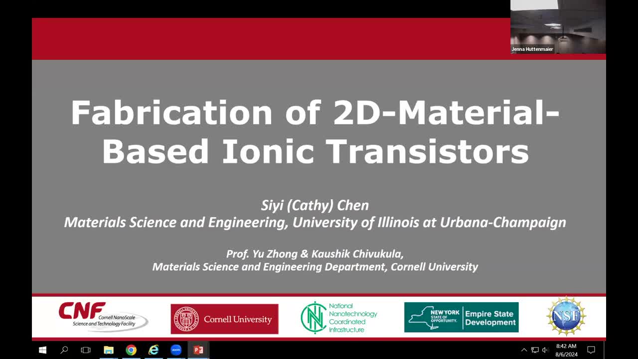 Fabrication of 2D-Material-Based Ionic Transistors