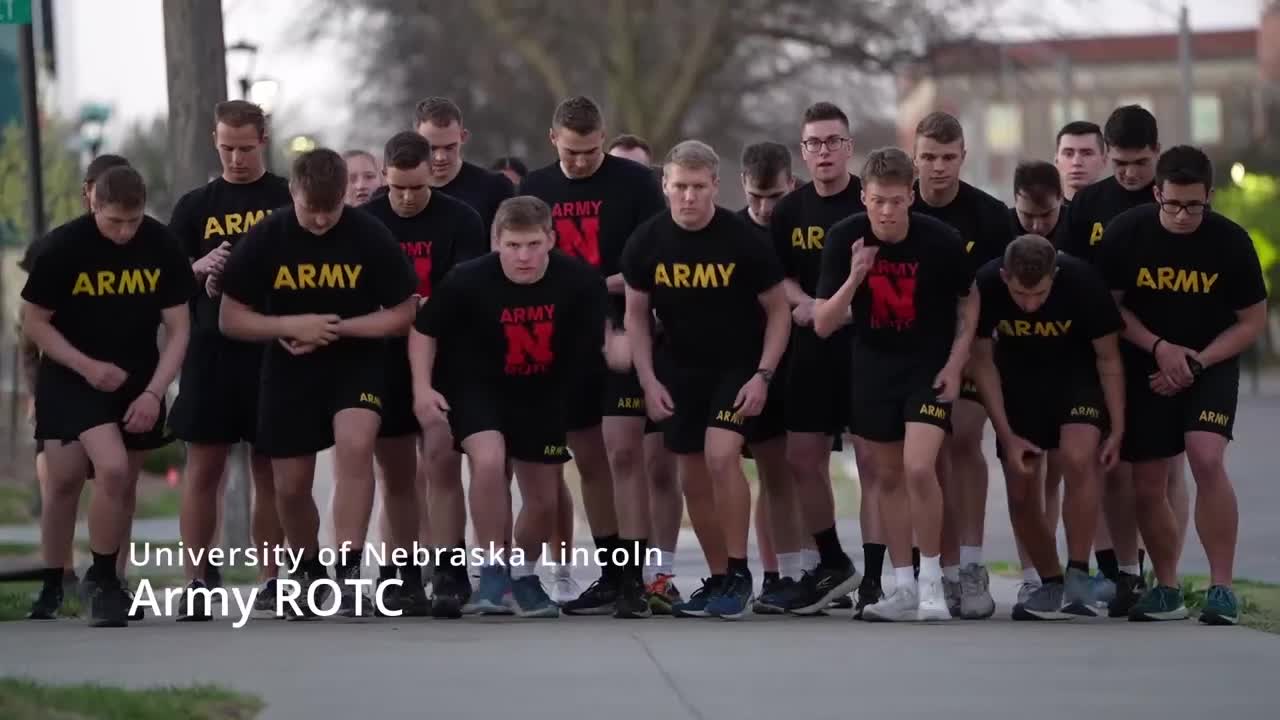 University of Nebraska Lincoln Army ROTC Recruiting Video 2023