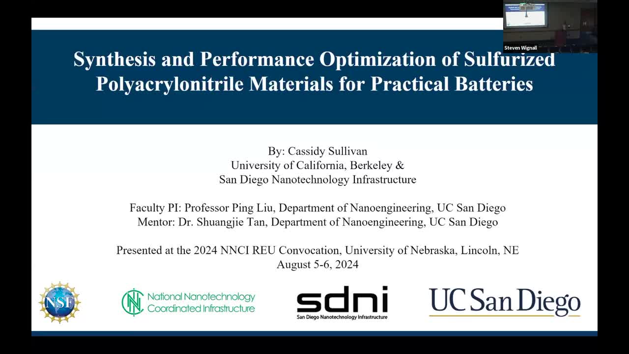 Synthesis and Performance Optimization of Sulfurized Polyacrylonitrile Materials for Practical Batteries