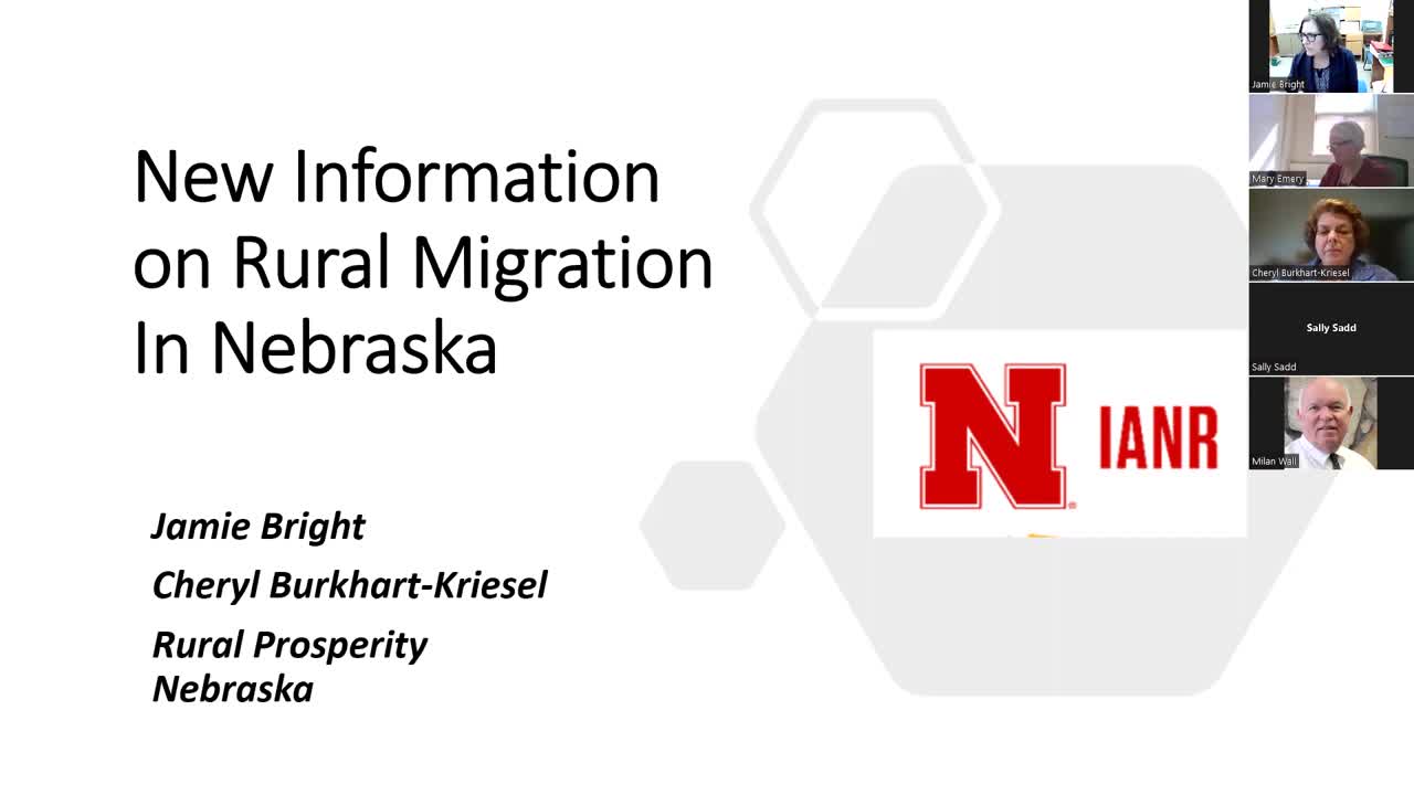 New Resources on Rural Migration in Nebraska