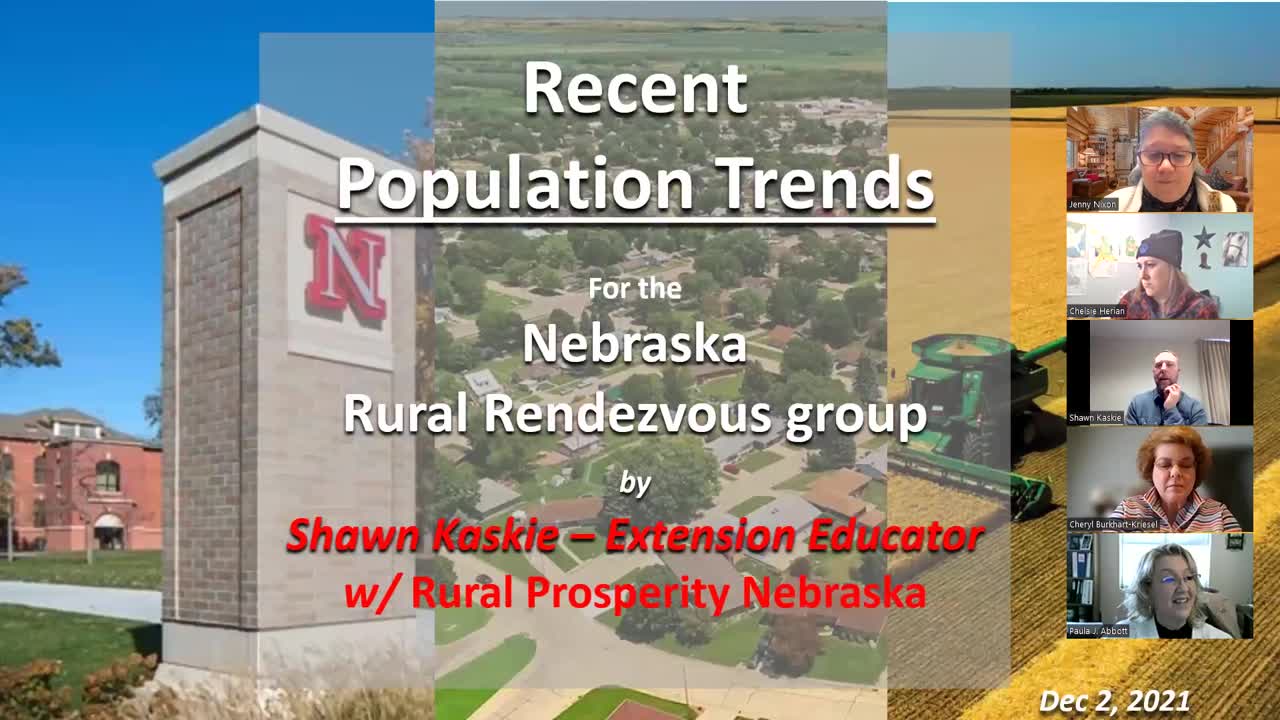 Nebraska Population Trends