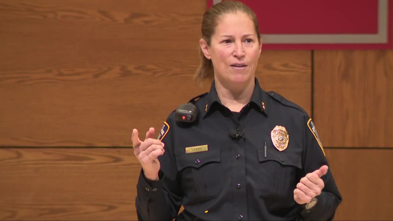 2022 - October 5, Teresa Ewins, Chief of the Lincoln Police Department