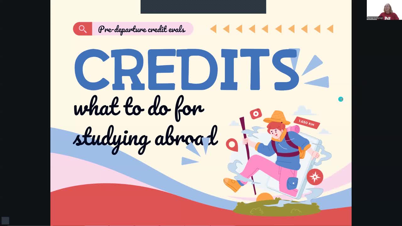 Pre-Departure Credit Evaluation for Studying Abroad