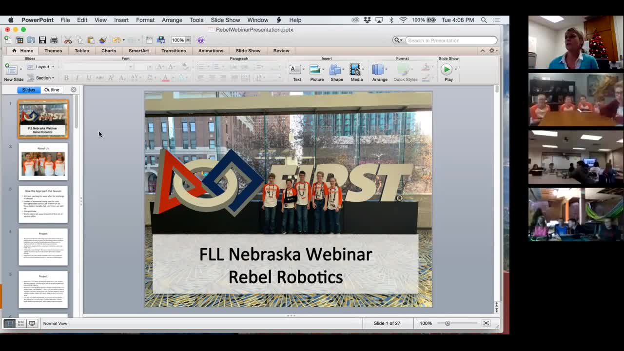 FIRST LEGO League  - Rebel Robotics Team