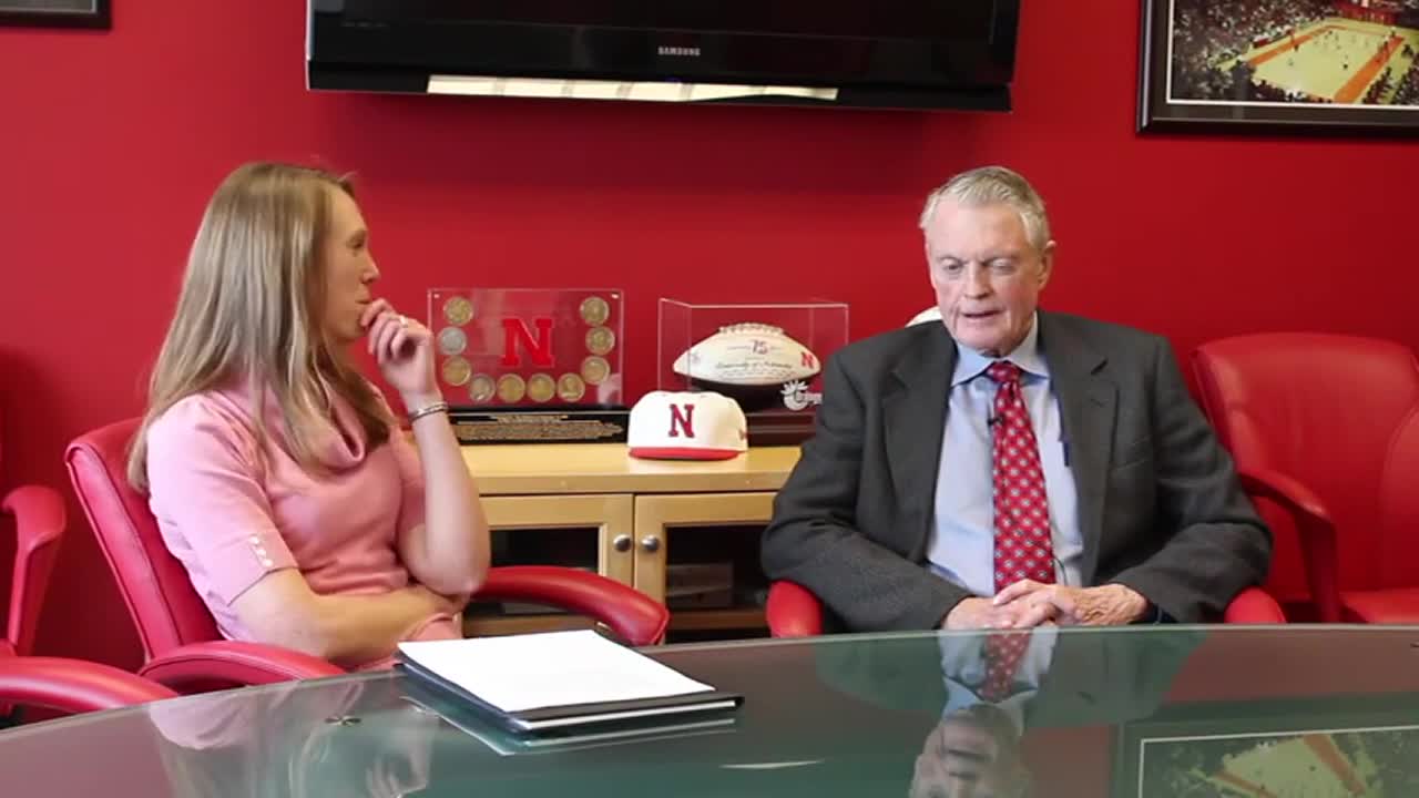 Dr. Lindsay Hastings Interviewing Tom Osborne