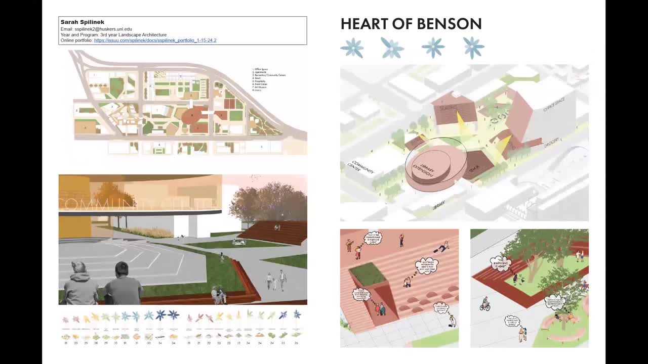 Landscape Architecture Student Work