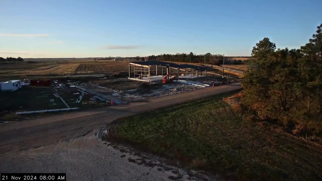 Watch the construction of the NFarms building via time lapse video. Nov. 20 - Nov. 26, 2024