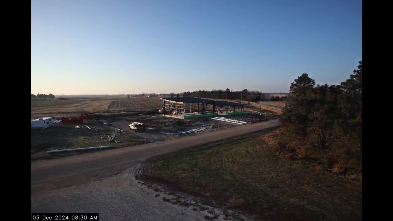 Watch the construction of the NFarms building via time lapse video. Nov. 26, 2024 - Dec. 3, 2024