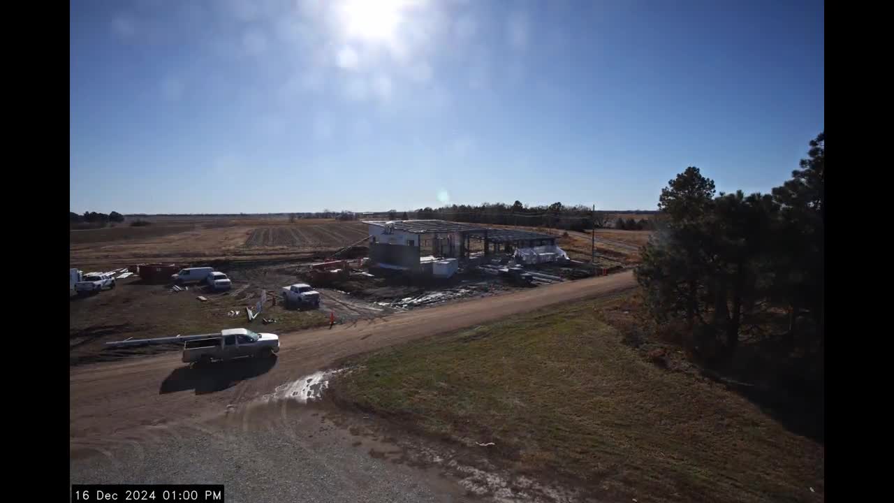 Watch the construction of the NFarms building via time lapse video. Dec. 11, 2024 - Dec. 17, 2024