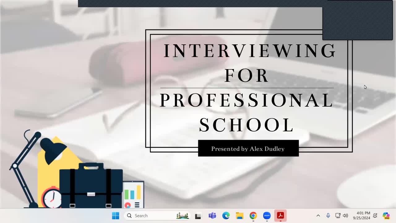 Interviewing Tips for Health Schools