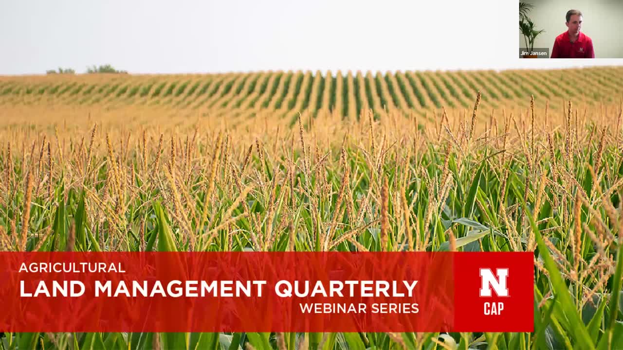 Agricultural Land Management Quarterly (Aug. 21, 2023 Webinar)