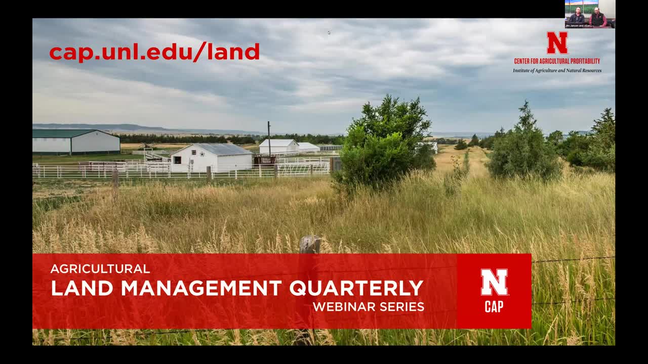 Agricultural Land Management Quarterly (Nov. 21, 2022 Webinar)