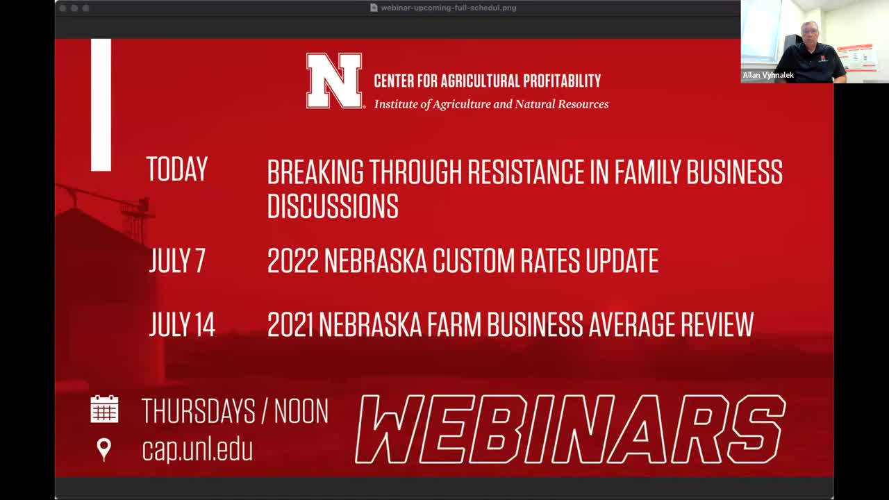 Breaking Through Resistance in Family Business Discussions (June 30, 2022 Webinar)