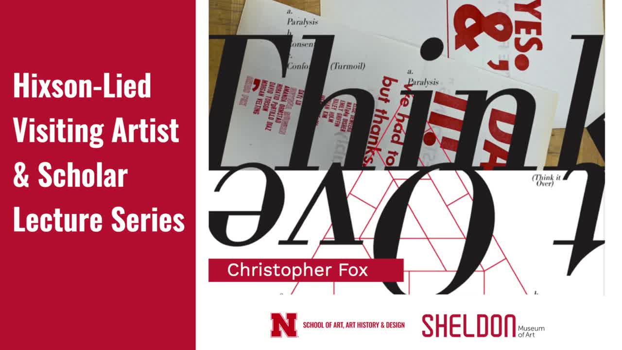 Hixson-Lied Visiting Artist: Christopher Fox