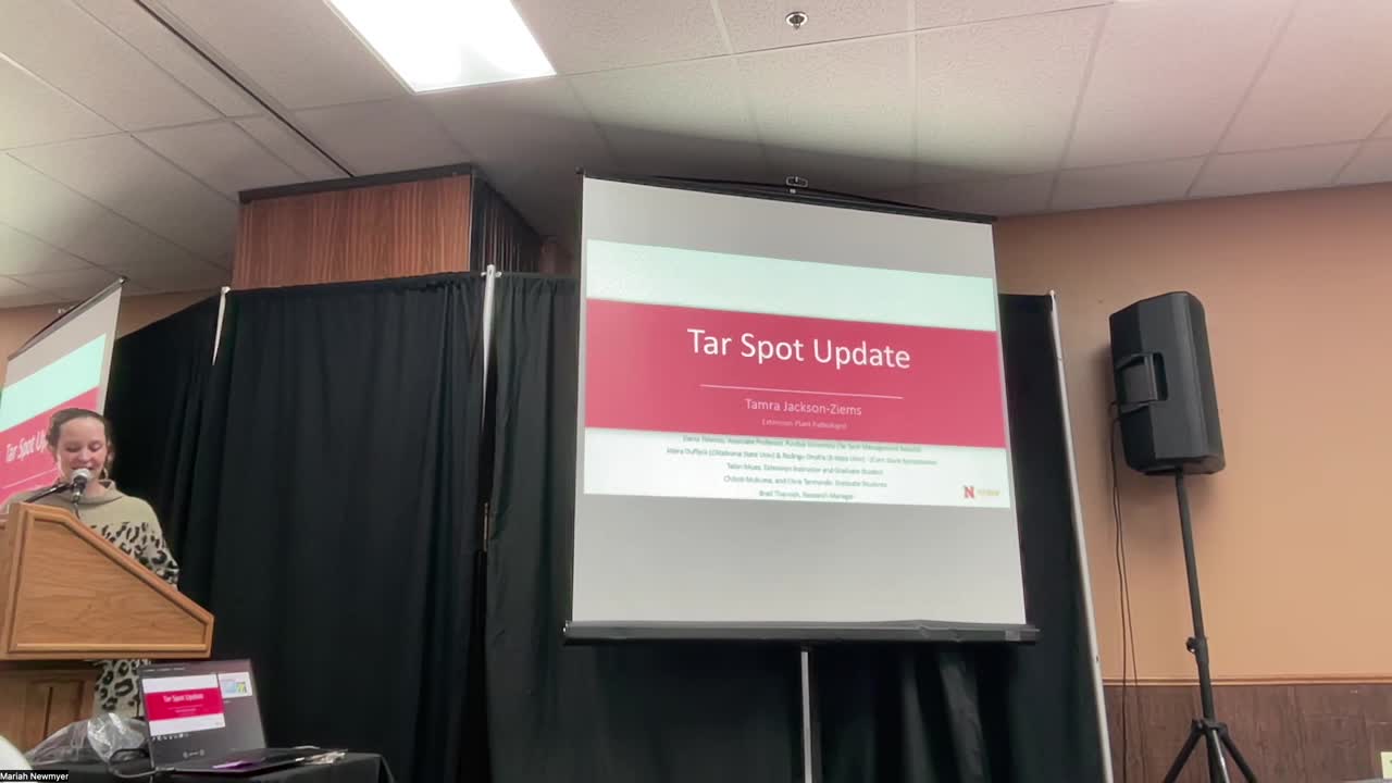 Tar Spot Presentation