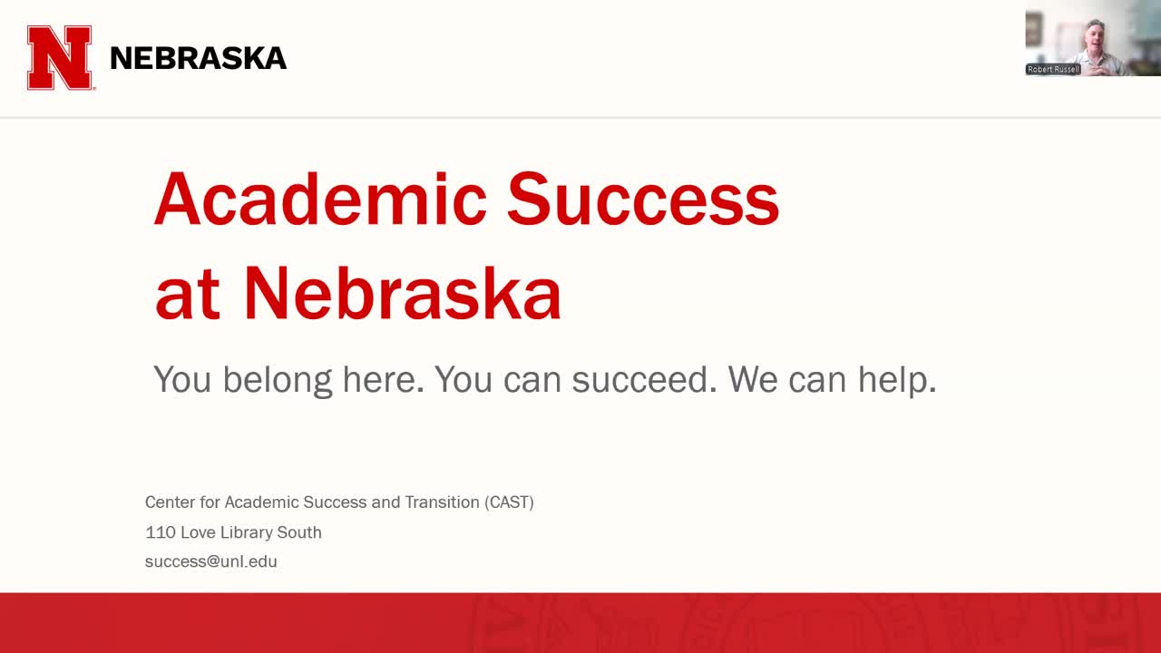 Academic Success NSE Presentation