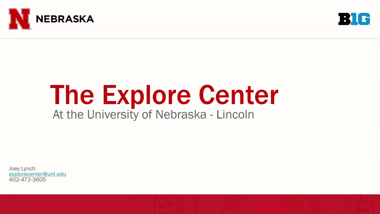 Explore Center NSE Presentation