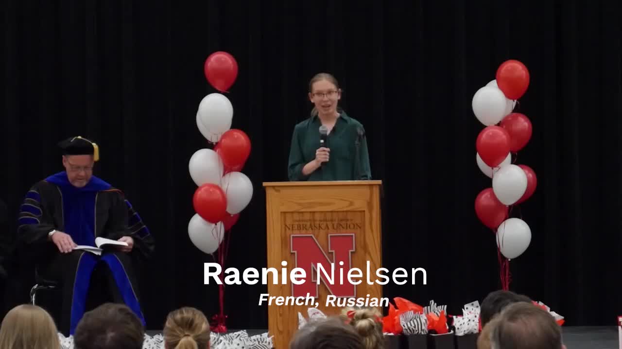 Senior Reflection: Raenie Nielsen