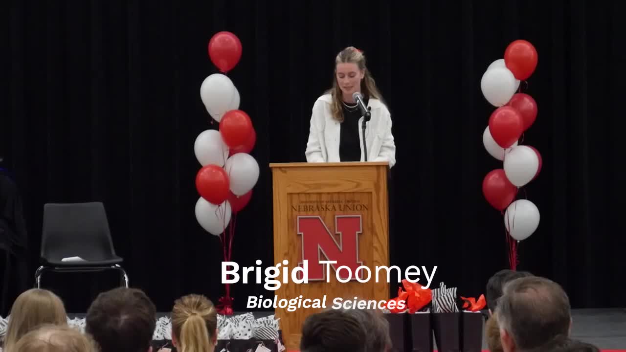 Senior Reflection: Brigid Toomey