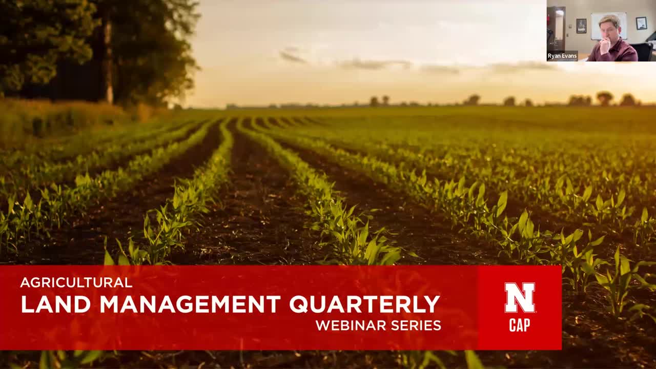 Agricultural Land Management Quarterly (May 19, 2025 Webinar)