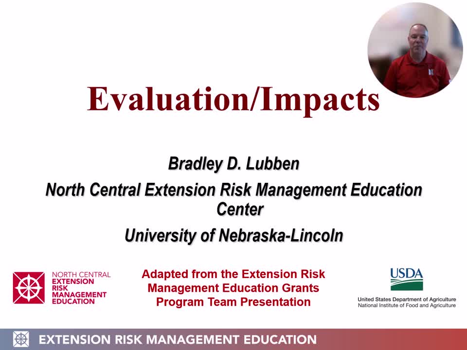 Project Director Evaluation Training