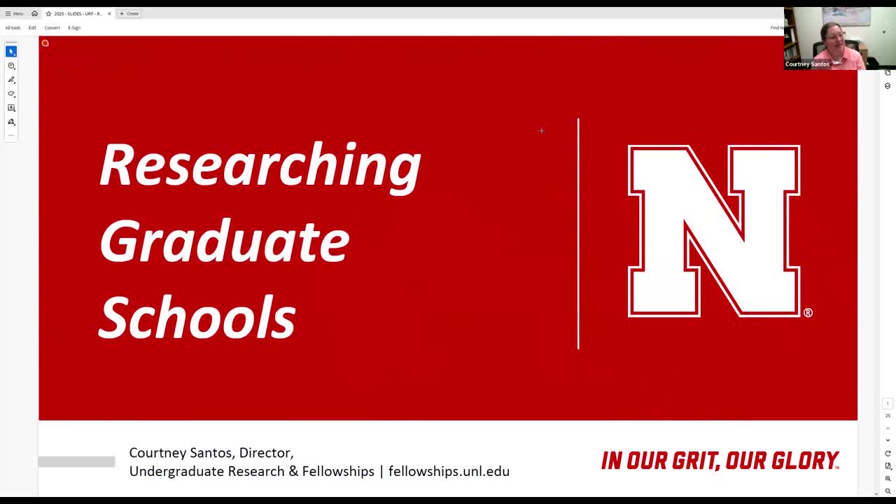 Researching Graduate Schools