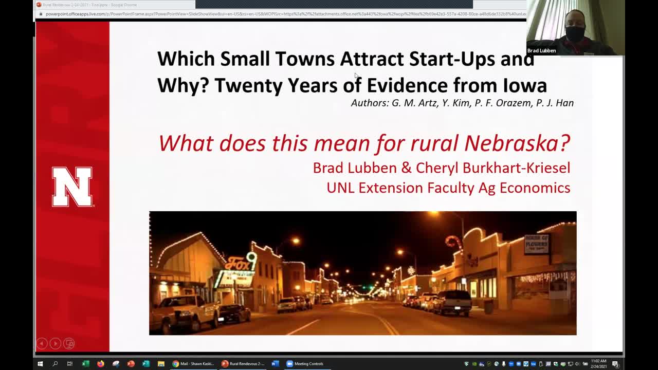 Which Small Towns Attract Startups?