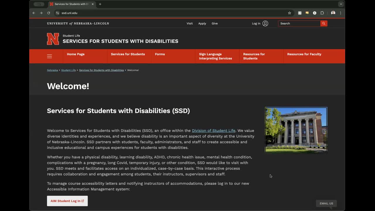 Student Course Accessibility Letter Tutorial