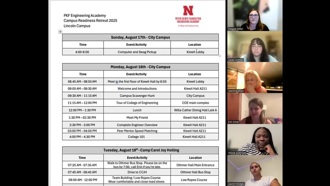 PKFEA Cohort 4 Welcome Session