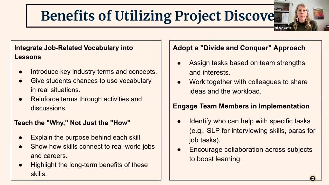 Module: Unlocking Potential:  Facilitating the Transition Process for Students with Autism - Micro Lesson: Achieve: Life Skills (17 minutes)