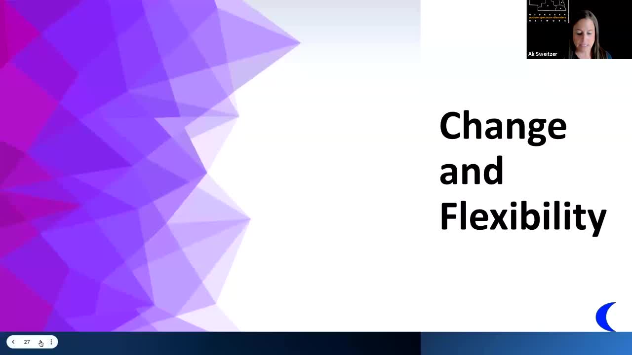 Online Training Module: Strategies for Students with ASD in the General Education Classroom - Micro Lesson: Change and Flexibility (3 minutes)