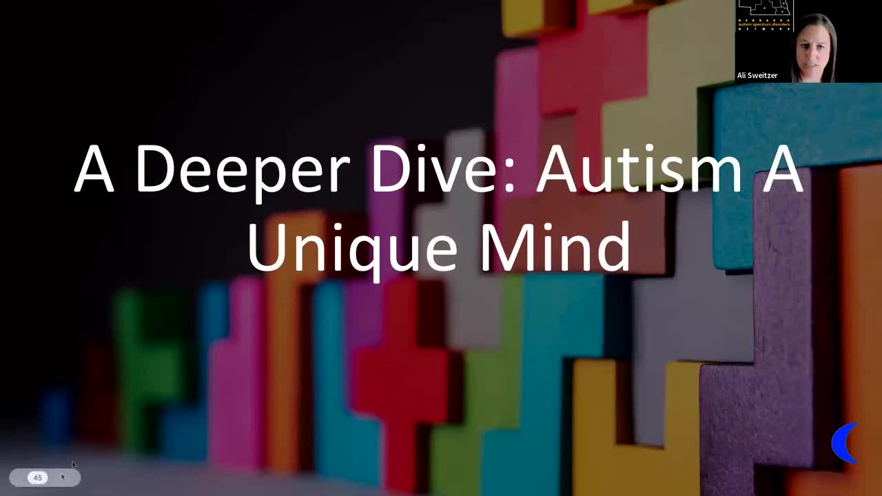 Online Training Module: Strategies for Students with ASD in the General Education Classroom - Micro Lesson: A Unique Mind (25 minutes)
