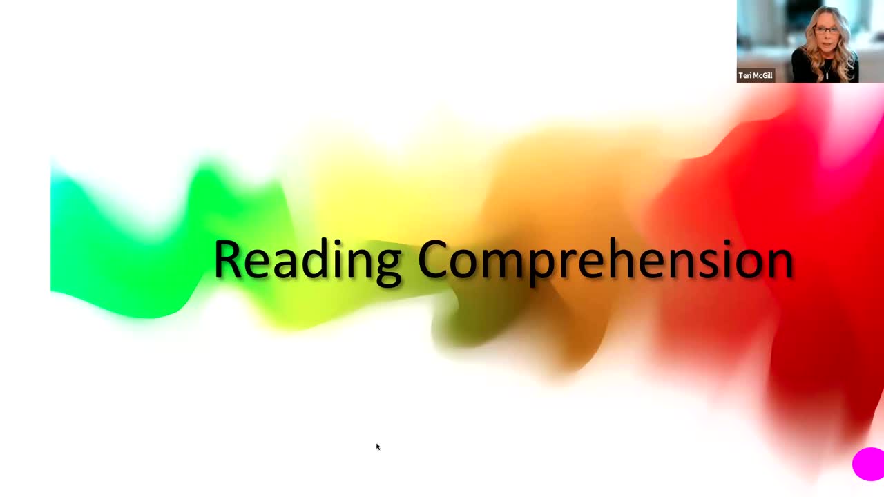 Online Training Module: Strategies for Students with ASD in the General Education Classroom - Micro Lesson: Reading Comprehension (9 minutes)