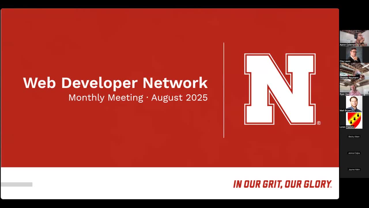 WDN Meeting